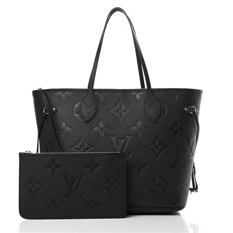 black neverfull louis vuitton bag